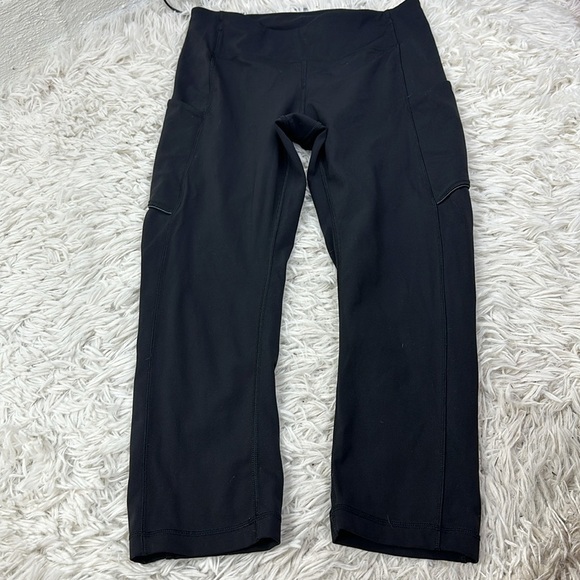 Lululemon Speed Up Crop (21") Black - Picture 1 of 5